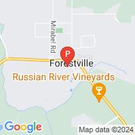 View Map of 6570 1st Street,Forestville,CA,95436